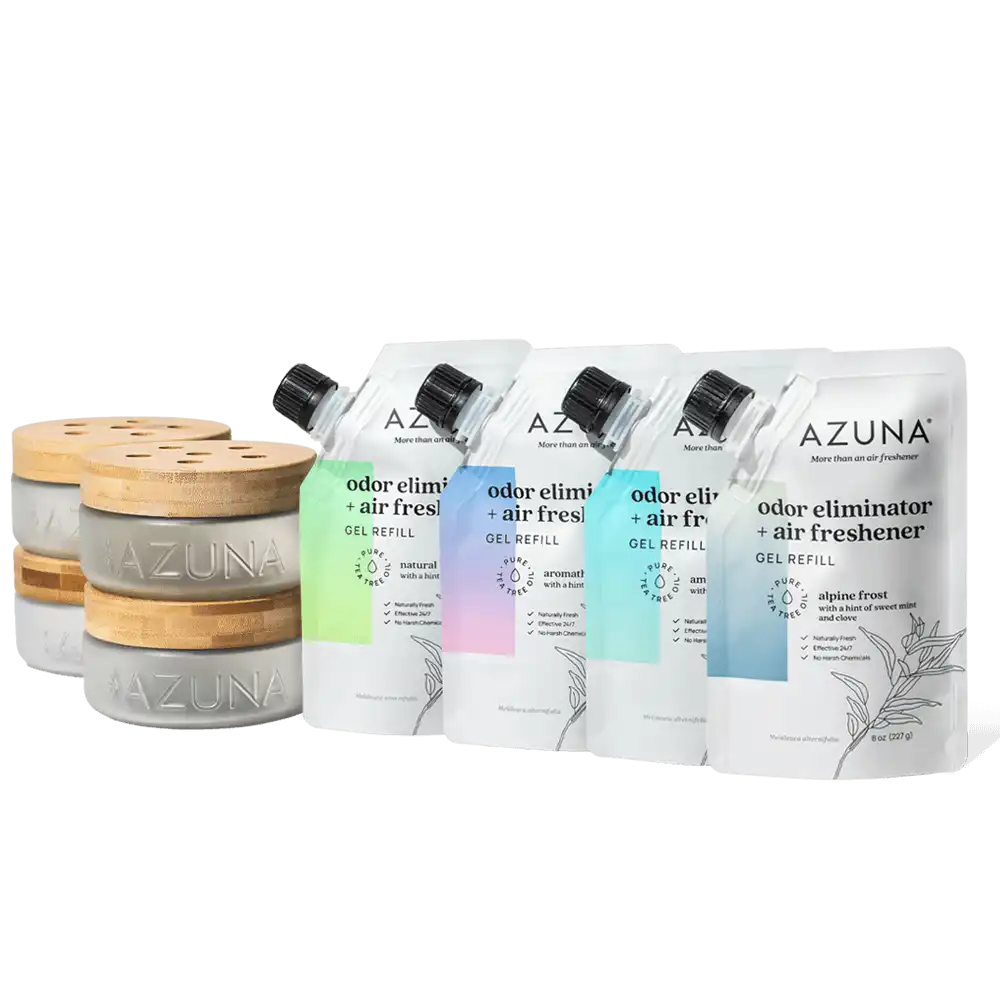 Luxe Glass Odor Eliminator 4 Room Starter Variety Kit