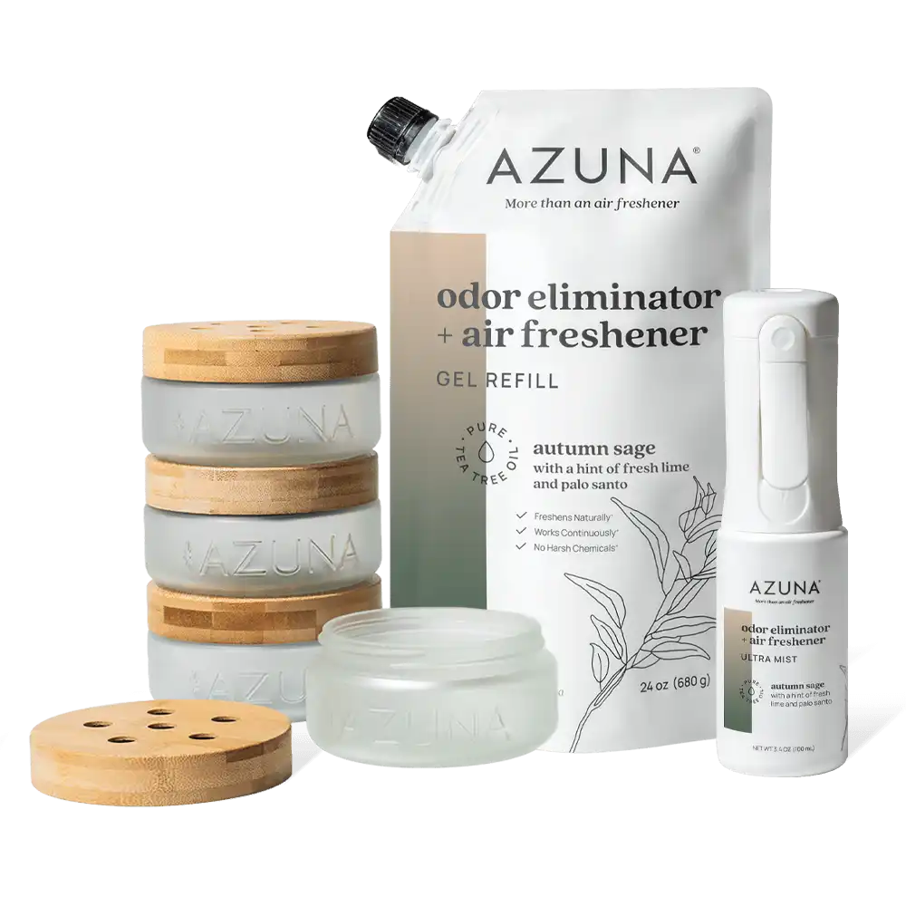 Luxe Glass Odor Eliminator 4 Room Starter Kit + Spray
