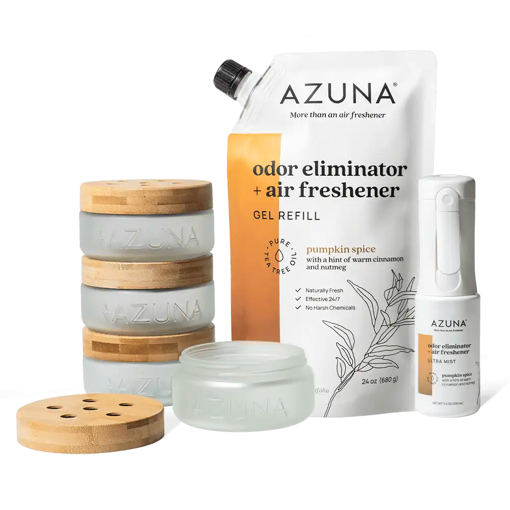 Luxe Glass Odor Eliminator 4 Room Starter Kit + Spray