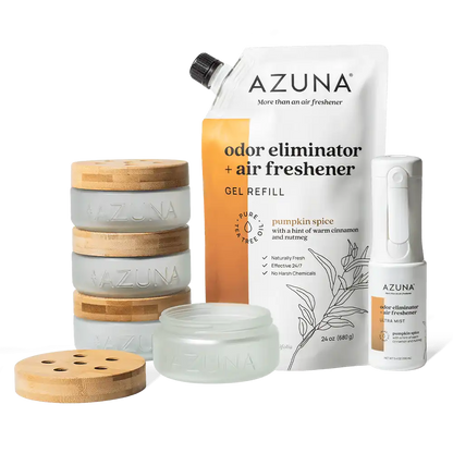 Luxe Glass Odor Eliminator 4 Room Starter Kit + Spray