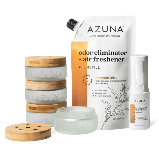 Luxe Glass Odor Eliminator 4 Room Starter Kit + Spray