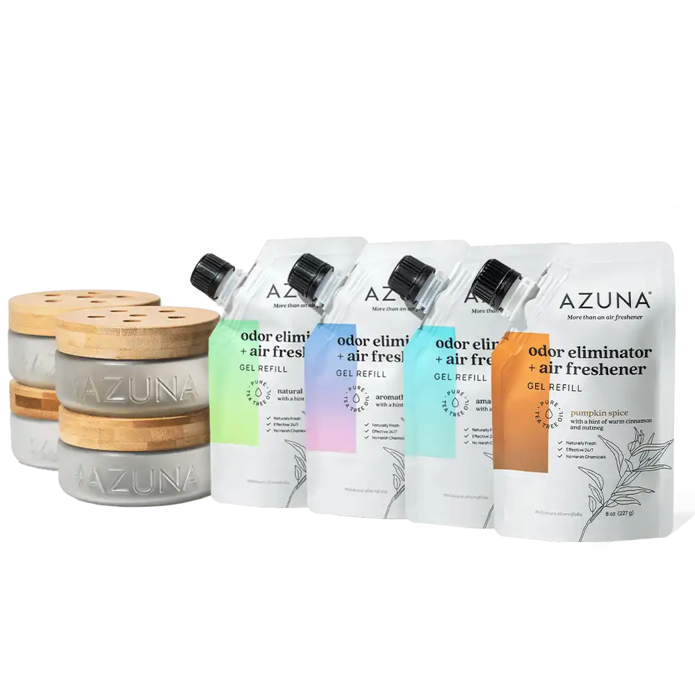 Luxe Glass Odor Eliminator 4 Room Starter Variety Kit