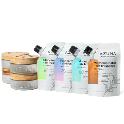 Luxe Glass Odor Eliminator 4 Room Starter Variety Kit