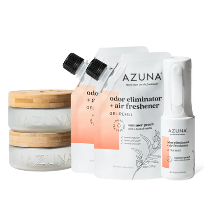 Luxe Glass Odor Eliminator 2 Room Starter Kit + Spray