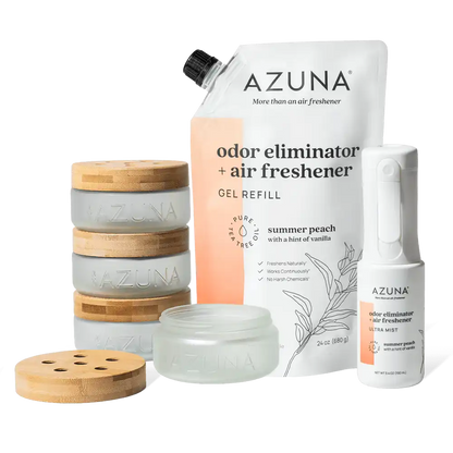 Luxe Glass Odor Eliminator 4 Room Starter Kit + Spray