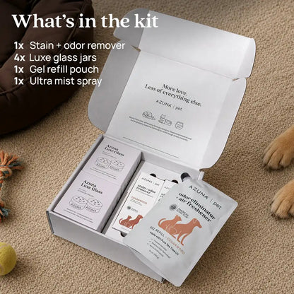 Pet Odor Eliminator & Stain Remover Premium Kit