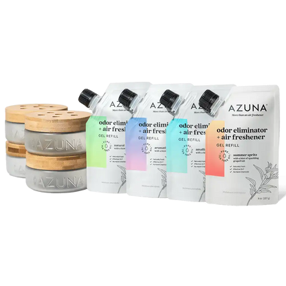 Luxe Glass Odor Eliminator 4 Room Starter Variety Kit (Welcome)