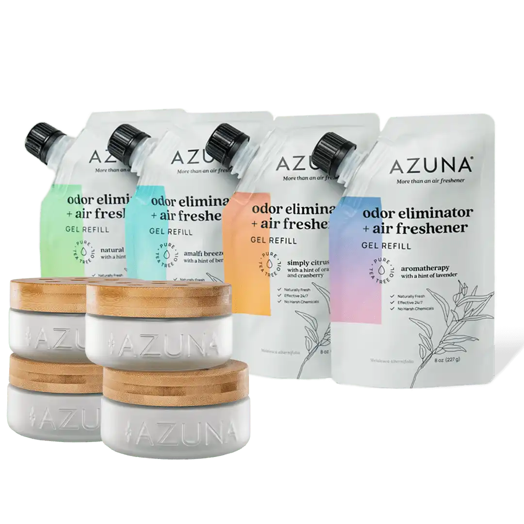 Luxe Glass Odor Eliminator 4 Room Starter Variety Kit